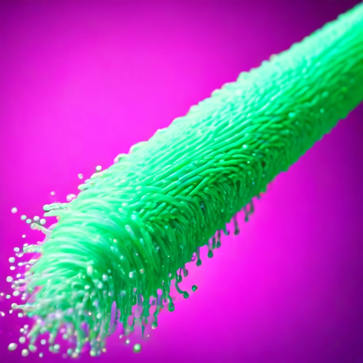 Détail de la brosse de nettoyage humide haute technologie
