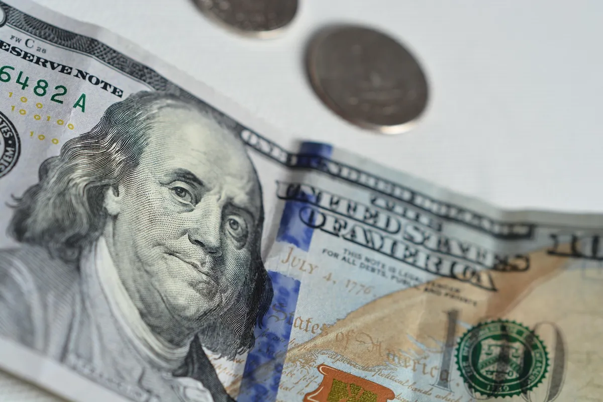 money, dollars, american dollars, finance, business, economy, bill, banknote, coins, capital, 100, tax, investment, value, currency, cash, bank, profit, banking